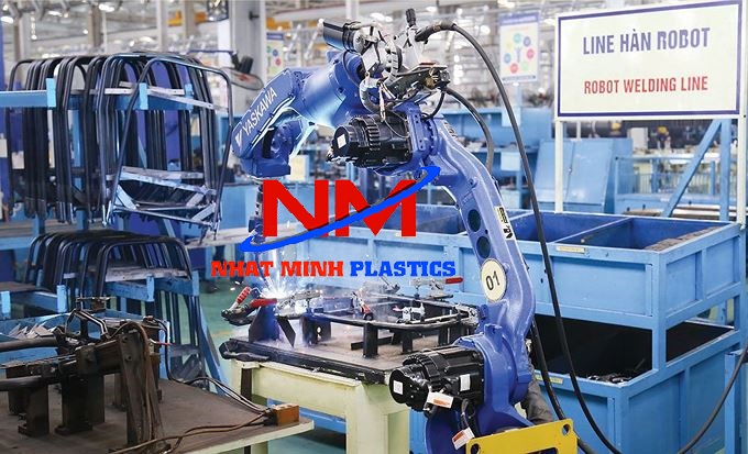 Sóng bít nhựa có nắp trong công nghiệp chế tạo máy