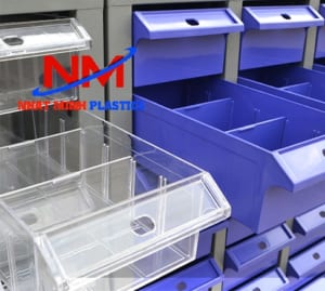 Khay nhựa đựng linh kiện có vách ngăn giúp dễ dàng phân loại đồ ra các ngăn