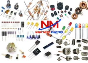 Các loại linh kiện điện tử đều chứa được trong khay nhựa công nghiệp
