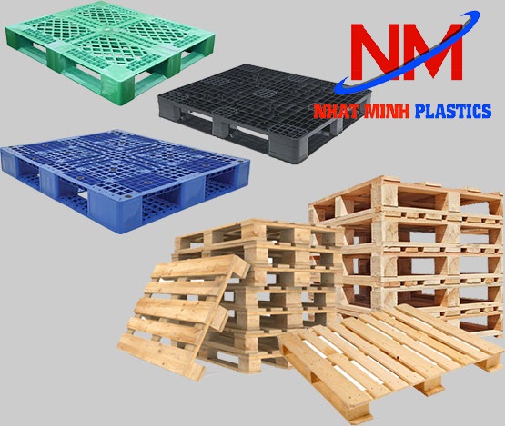 Pallet nhựa Duy Thái đa dạng cả về pallet nhựa cũ và pallet nhựa mới