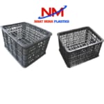 Khay nhựa đựng tr&aacute;i c&acirc;y m&agrave;u đen ưa chuộng nhất