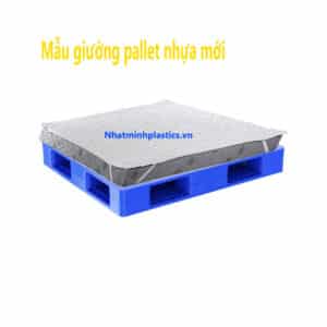 Giường pallet nhựa