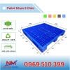 Hình Ảnh Pallet Nhựa 3 Chân 1100x1100x150mm