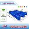 Hình Ảnh Pallet Nhựa 3 Chân 1200x800x155mm