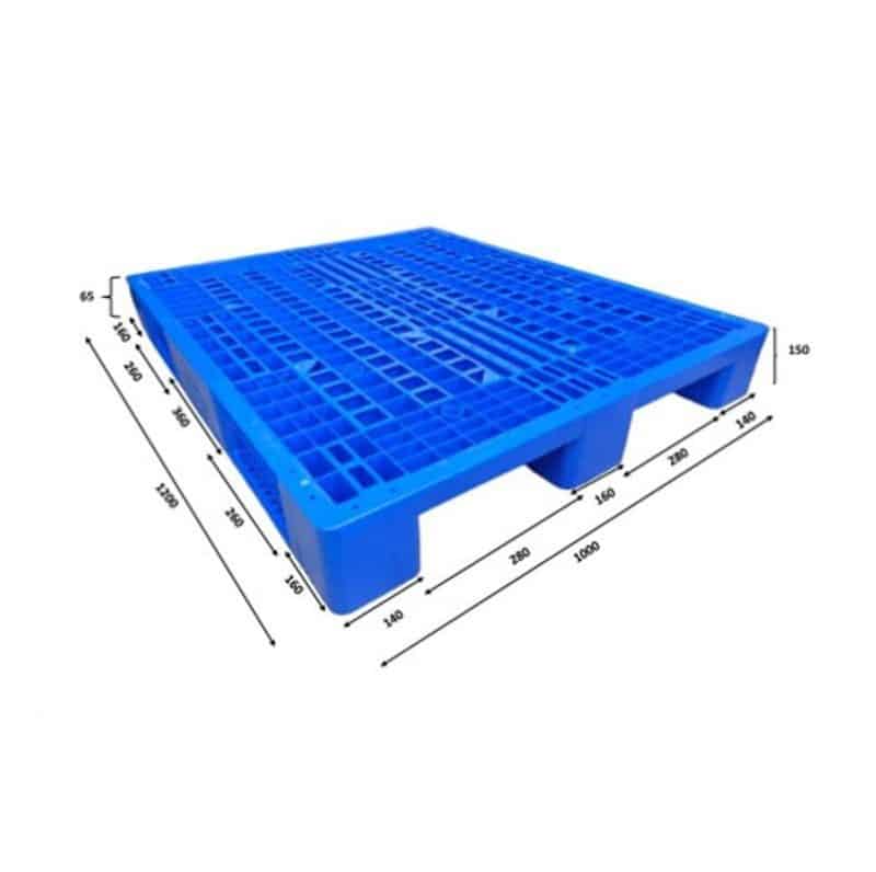 Pallet Nhựa 3 Chân 1000x1200x150mm1
