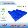 Pallet Nhựa 3 Chân 1100x1300x150mm