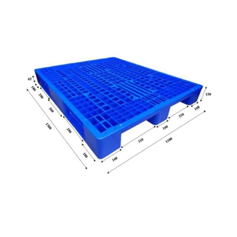 Pallet Nhựa 3 Chân 1100x1300x150mm1