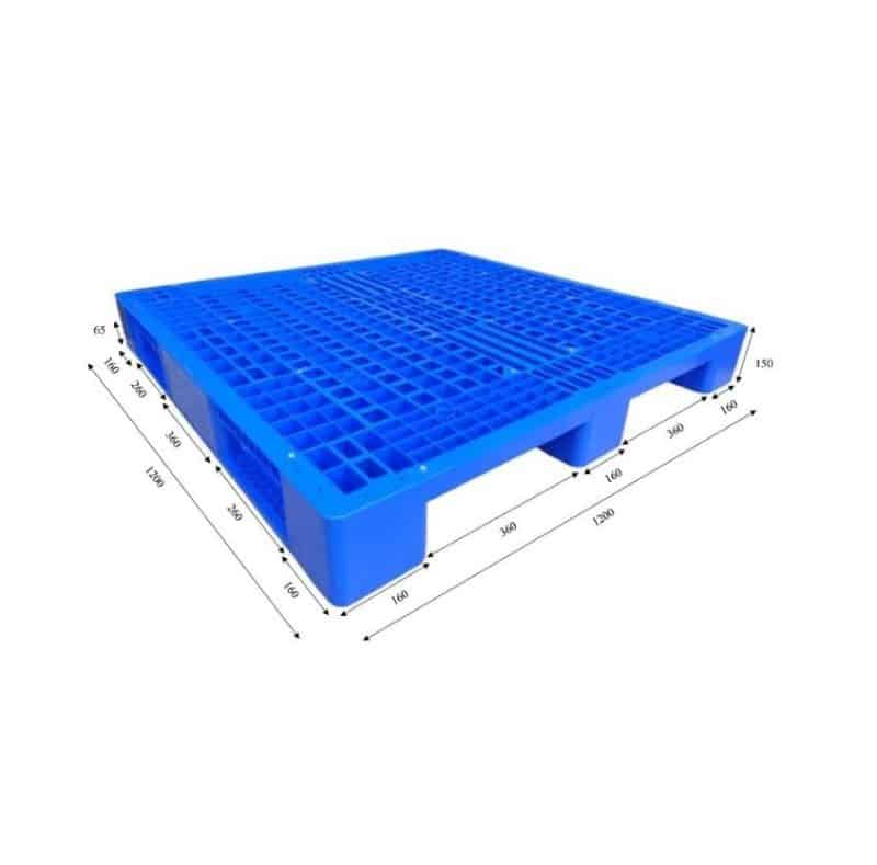 Pallet Nhựa 3 Chân 1200x1200x150mm1