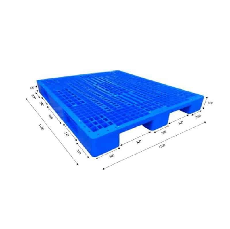 Pallet Nhựa 3 Chân 1200x1400x150mm1