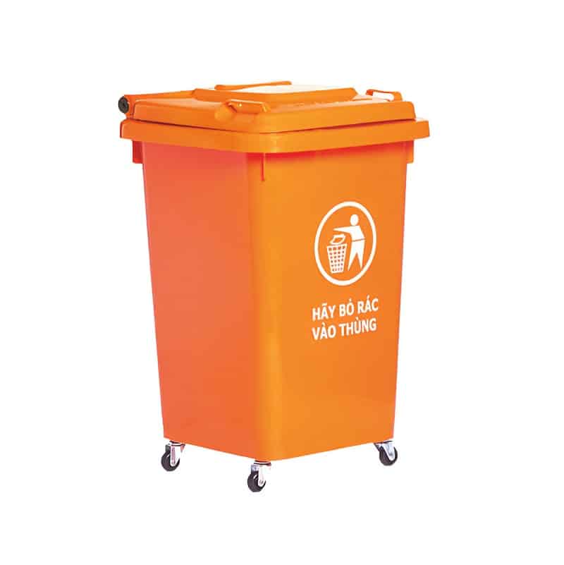 Thùng rác nhựa 480x420x635mm