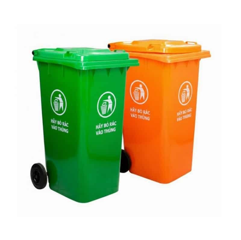Thùng rác nhựa 555x485x930mm