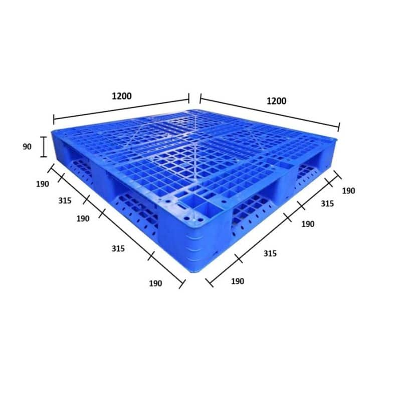 Pallet chữ thập 1200x1200x150mm