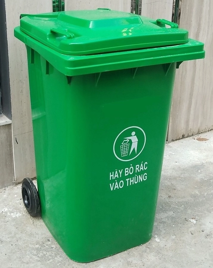Thùng Rác Có Bánh Xe